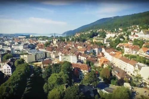 Panorama einer Stadt