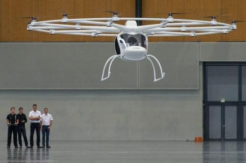 Electric plane called Volocopter