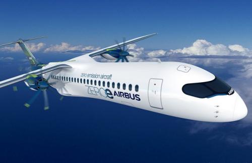 Airbus представил три концептуальных самолета на водородном топливе