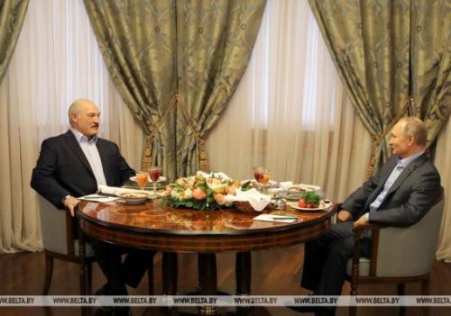 Лукашенко отказался от "путинской" каши на воде. Как началась встреча президентов в Сочи