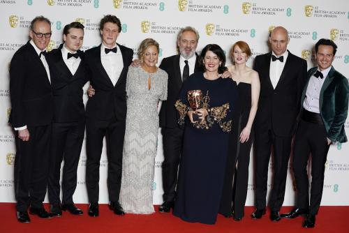 Съемочная группа фильма «1917» на премии BAFTA 2020