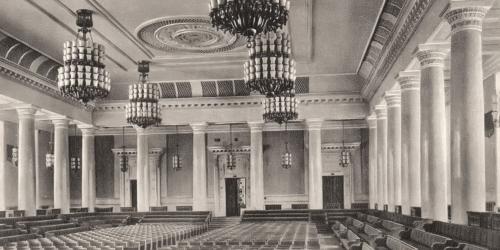 Актовый зал Главного здания МГУ имени М.В. Ломоносова ремонтируется впервые с 1953 года