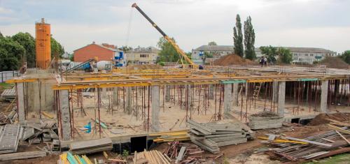 В Брюховецкой строят новую школу: масштабная стройка идет в южной части станицы