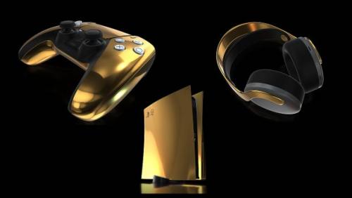 Анонсирована люксовая версия PlayStation 5 из чистого золота