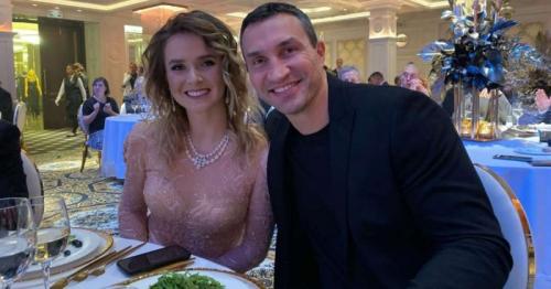 Элина Свитолина и Владимир Кличко на благотворительном вечере
